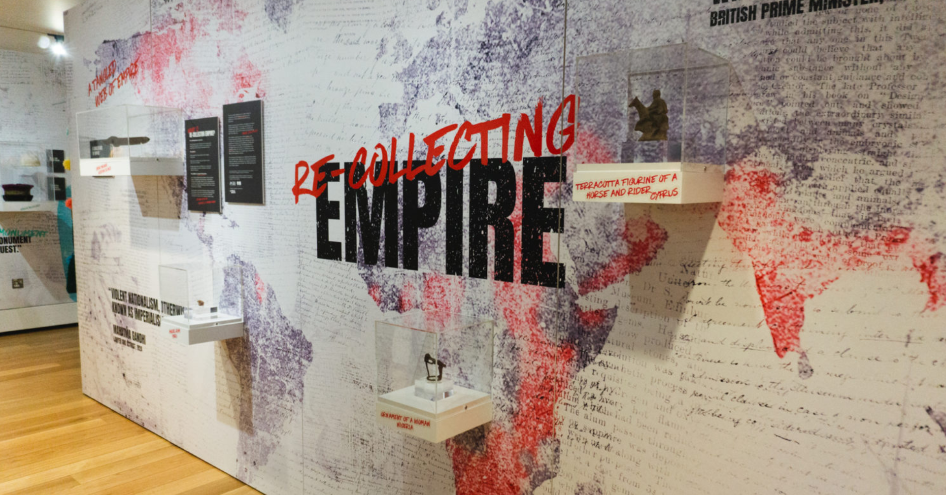 Text 'Re-Collecting Empire'